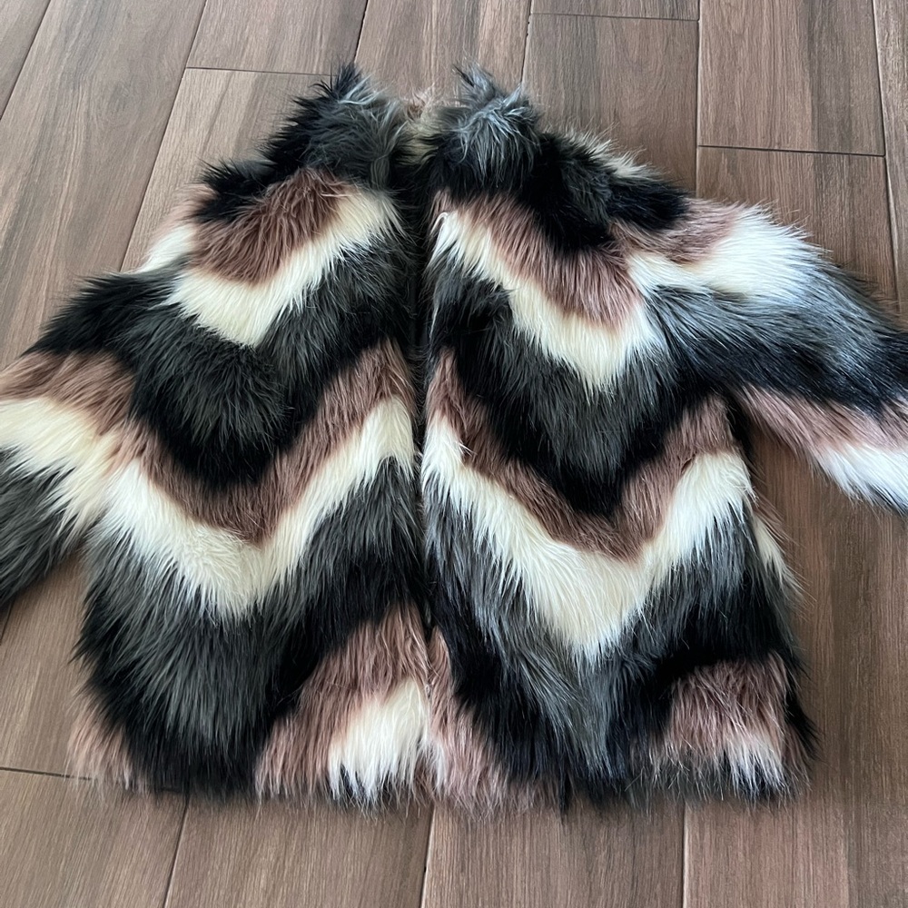 Faux Fur Coat